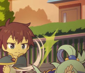 kazuma slapping aqua